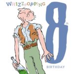 The BFG Age 8 Birthday Card