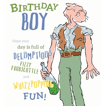The BFG Boy Birthday Card
