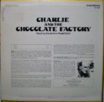 Charlie and the Chocolate Factory LP reverse cover