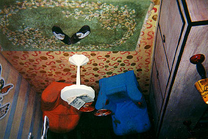 The Twits' Upside-Down Living Room