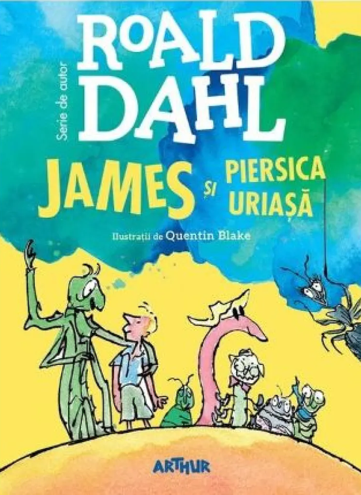 James și piersica uriașǎ cover