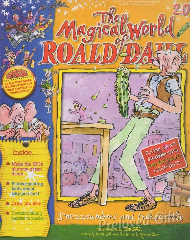 The Magical World of Roald Dahl - Issue 20 cover