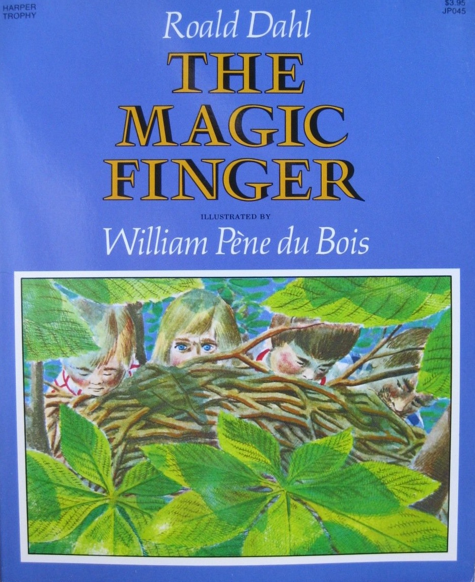 The Magic Finger Cover Roald Dahl Fans