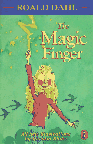 The Magic Finger Cover Roald Dahl Fans