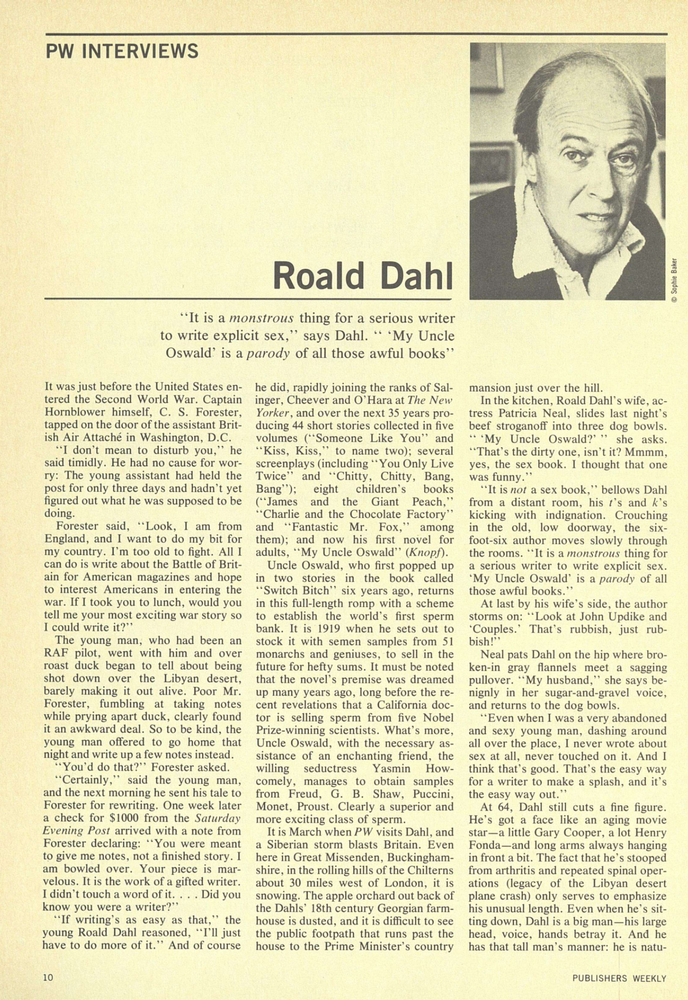 "Roald Dahl" Page 1