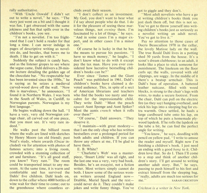 "Roald Dahl" Page 2